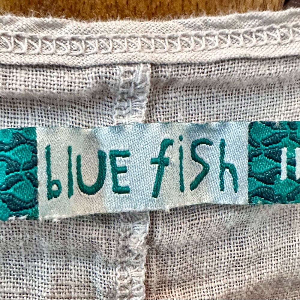 Blue Fish Linen Zen Tunic NWOT - Picture 11 of 12